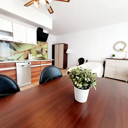 アパート Apartament Rodzinny Przy Plazy Władysławowo